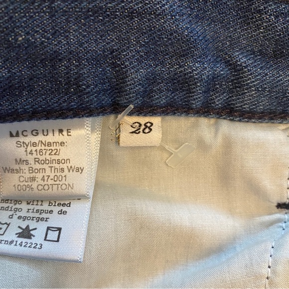 Mcguire Mrs. Robinson 100% cotton Jeans - Picture 5 of 5